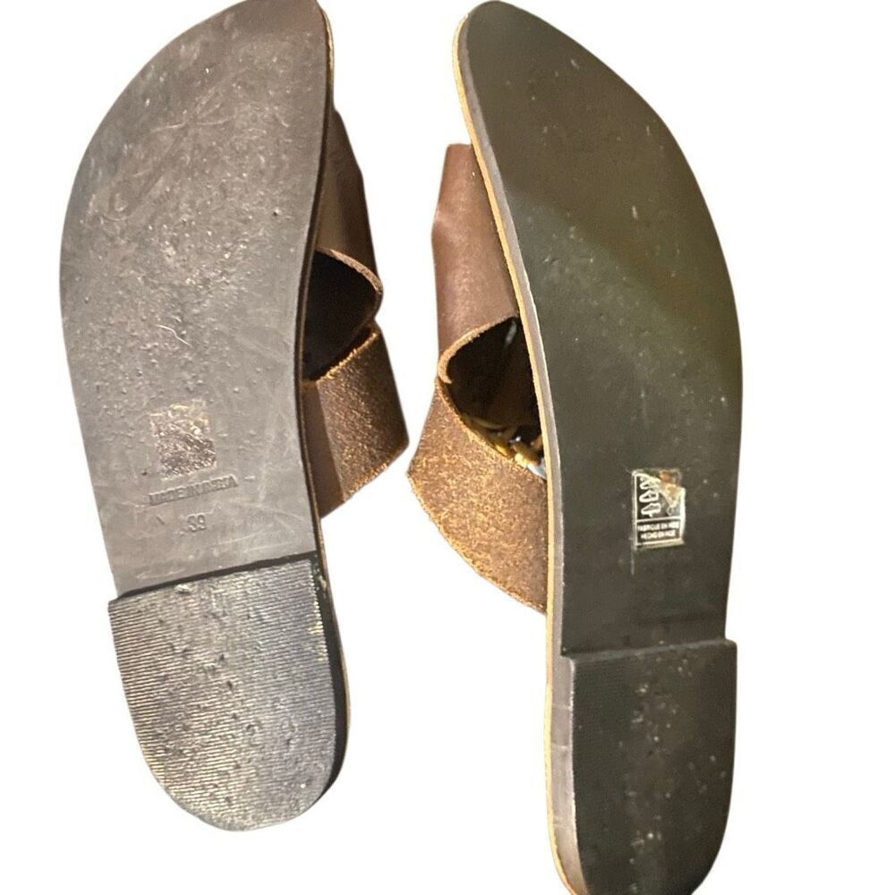 Free People Sophie Skip on sandal brown size 9 - Picture 6 of 6